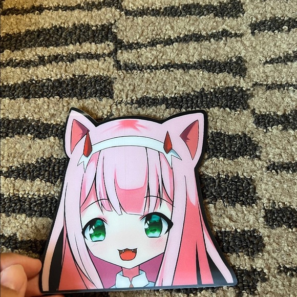 Zero Two Motion sticker Japanese Anime 😄😄😄 - Picture 3 of 6